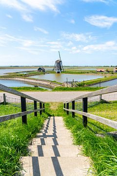 Windmill het noorden ist eine Mühle auf Texel von Marcel Derweduwen