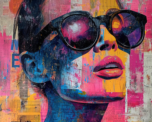 High Glass Woman by Art Whims