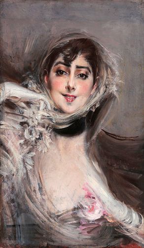 Gloved woman, Giovanni Boldini