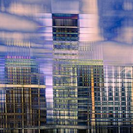 Immeubles de grande hauteur dans le port des médias sur Dieter Walther