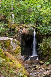 Black forest waterfall by Hans-Jürgen Janda