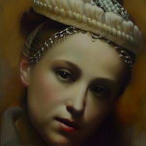 PORTRET VAN EEN LADY