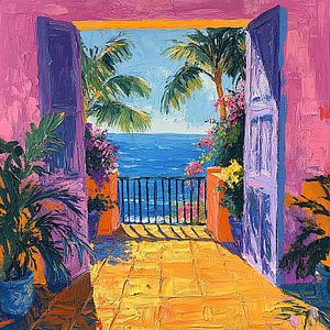 Matisse inspiriert Mediterran