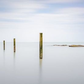 Paix sur la côte française sur Claire van Dun