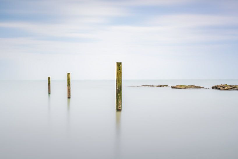 Calm on the French Coast by Claire van Dun