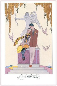 George Barbier - L'Automne sur Peter Balan