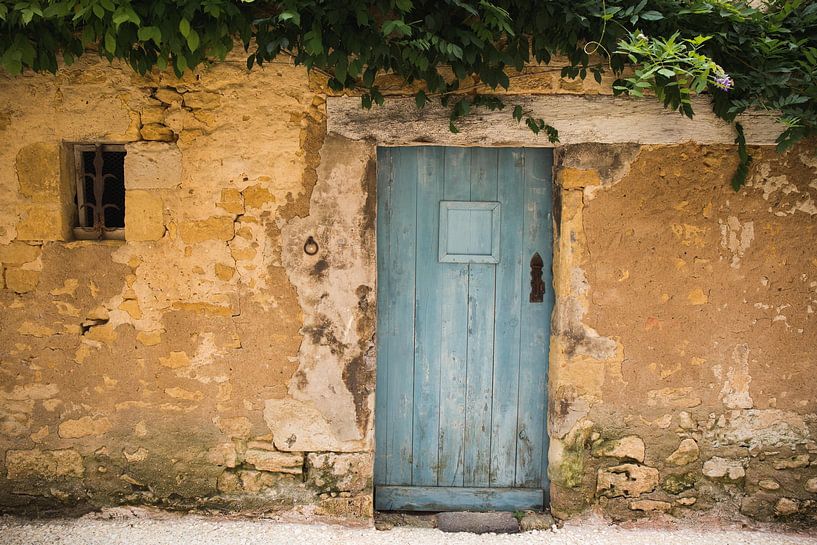 Deur in de Dordogne van Voorbeeld Fotografie