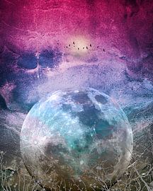 MOON under MAGIC SKY I von Pia Schneider