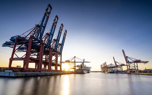 Haven van Hamburg, Hanzestad Hamburg, Duitsland