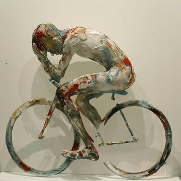 het lichaam en de fiets van LidyStuit