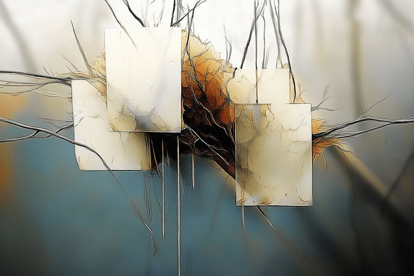Abstract nature by Ton Kuijpers