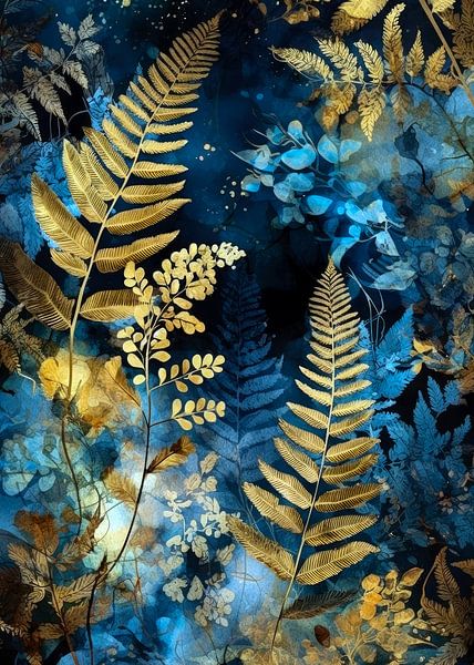Fougères nature art 3 #botanic par JBJart Justyna Jaszke