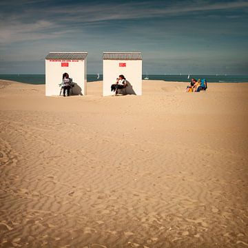 Zomer aan de Belgische kust by Rene  den Engelsman
