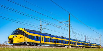 Intercity Nieuwe Generatie ICNG-trein voert testritten uit van Sjoerd van der Wal