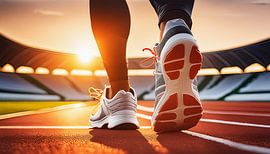 Sport met trainers
