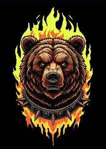 Portrait d'ours