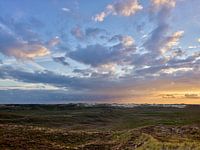 Sylt, uitzicht over de duinen van List