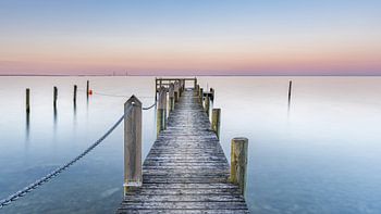 Zonsondergang Grote Belt Brug