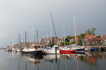 Urk harbour by Richard Wareham