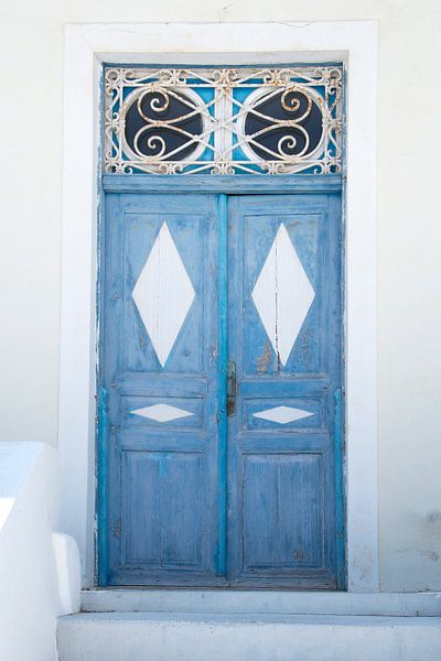 Blaue Tür von Barbara Brolsma