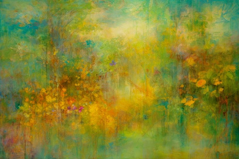 Abstract Art with Color and Tranquility by Joriali Abstract