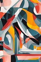 Oog Kleuren Abstract