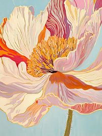 Pastel Modern Flower by IamHome Studio