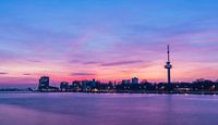 De euromast zonsondergang