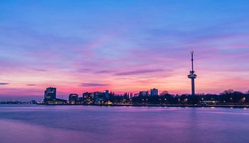 De euromast zonsondergang