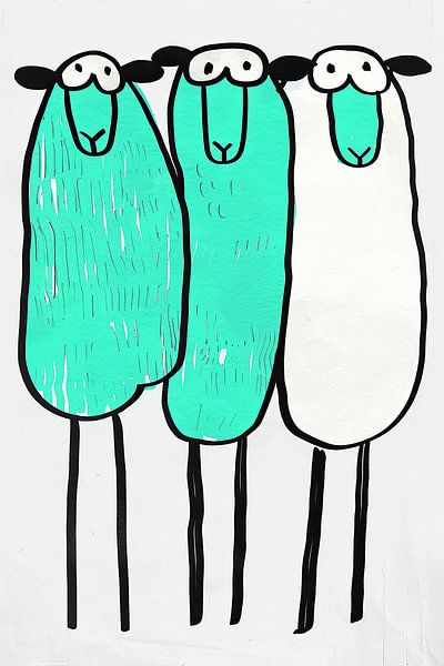 Flock Harmony by Modern Collection