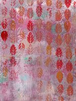 Falling autumn leaves