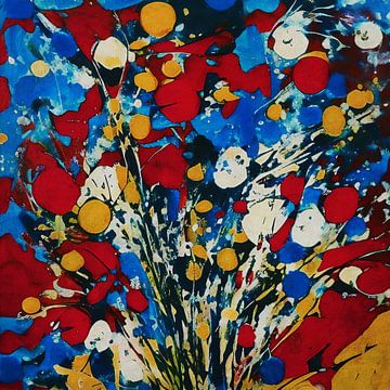 Still life of flowers 17 by Jan Keteleer