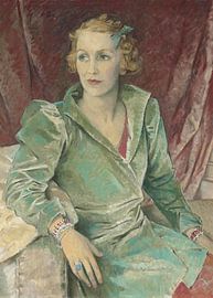 Das Porträt einer Dame von Antonije Lazovic