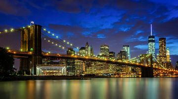 Brooklyn-Brücke in New York von Roy Poots