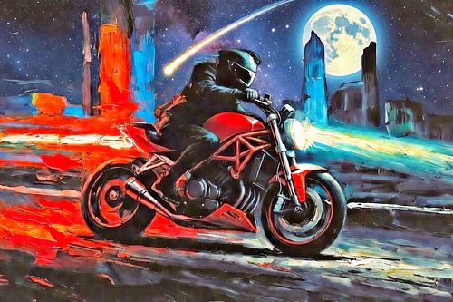 Met de motor door de nacht V