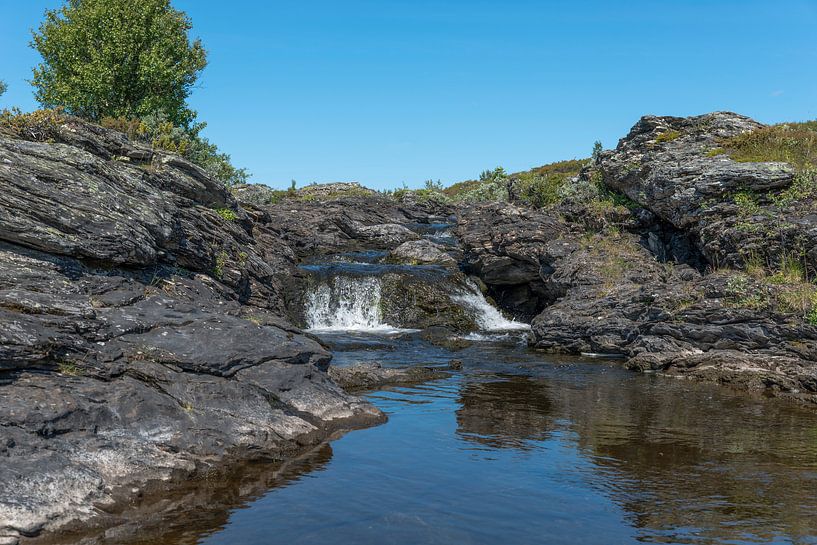 waterval in noorwegen van ChrisWillemsen