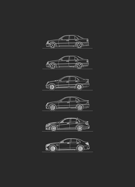 Mercedes C AMG Evolutie van Artlines Design