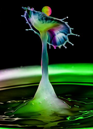 die wunderbare Welt der "Splash-Fotografie"....