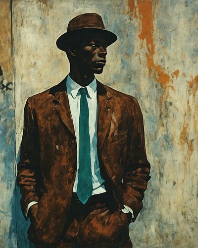 Portret van zelfvertrouwen en prestatie