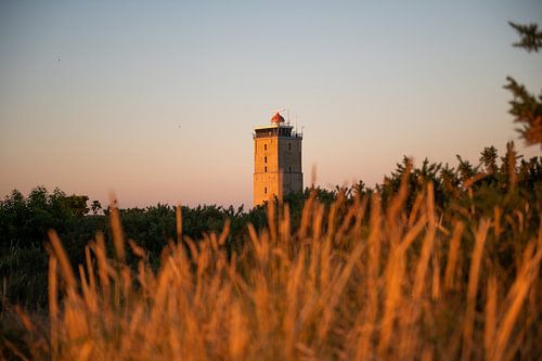 Brandaris Terschelling bei Sonnenuntergang