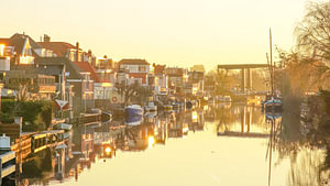 Leiden op zijn mooist - Oude Rijn