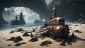 Flotsam and jetsam, steampunk by Nick Wendt
