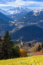 Bartholomäberg in Montafon, Austria by Jan Schuler
