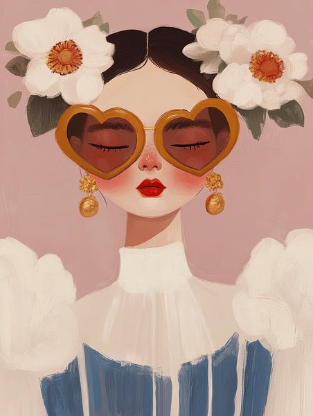 Super cute and adorable portrait &quot;Hearts&quot; by Studio Allee