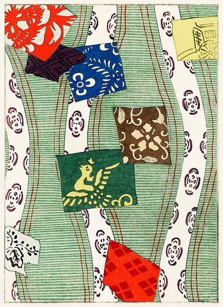 Illustration of Japanese motifs von Peter Balan
