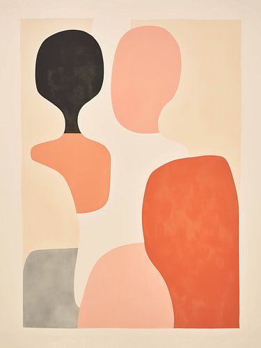 Abstraction au pastel