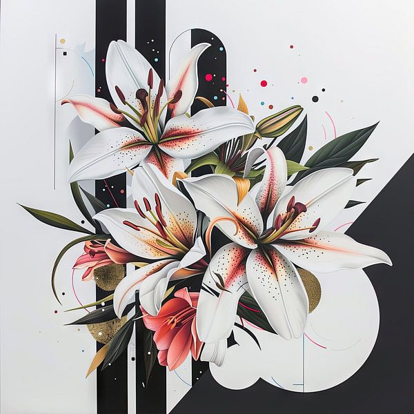Lilies by Poster Art Shop