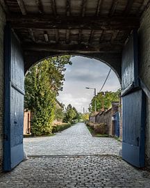 Vue du monastère de Colen-Borgloon (B) sur Martine Dignef