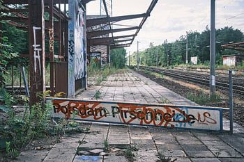 Verlassener Bahnhof, Potsdam