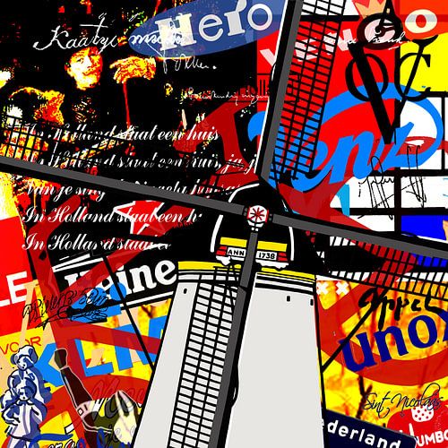 Mühle - Hergestellt in Holland